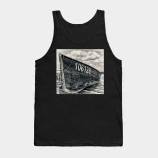 Fishing Dory on Bush Island Tank Top